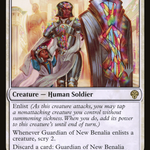 Guardian of New Benalia (PPDMU-019) - Dominaria United Promos