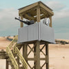Guard Tower With .50 Cal - Tan - Mil-Blox