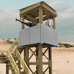 Guard Tower With .50 Cal - Tan - Mil-Blox