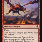 Mordant Dragon (WWK-085) - Worldwake