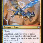 Crackling Drake (C19-190) - Commander 2019