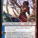 Saheeli, Sublime Artificer (SLD-534) - Secret Lair Drop Foil