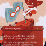 Goblin Settler (SLD-1076) - Secret Lair Drop (Borderless)