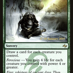Shamanic Revelation (PRE-138S) - Fate Reforged Promos Foil