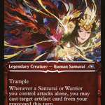 Heiko Yamazaki, the General (NEO-321) - Kamigawa: Neon Dynasty: (Showcase)