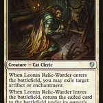 Leonin Relic-Warder (C17-065) - Commander 2017