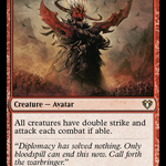 Avatar of Slaughter (CMM-206) - Commander Masters