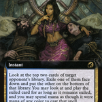 Siphon Insight (MID-375) - Innistrad: Midnight Hunt: (Extended Art)