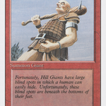 Hill Giant (3ED-) - Revised Edition