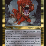 Raging Kavu (PRE-262) - Invasion Promos Foil