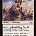 Leonin Den-Guard (MRD-009) - Mirrodin