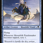Moonfolk Puzzlemaker (NEO-068) - Kamigawa: Neon Dynasty
