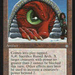 Runed Arch (ICE-334) - Ice Age