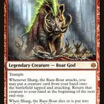 Ilharg, the Raze-Boar (PRE-133S) - War of the Spark Promos Foil