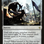 Gruesome Slaughter (PRE-09S) - Battle for Zendikar Promos Foil