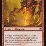 Scoria Elemental (SOM-102) - Scars of Mirrodin