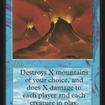 Volcanic Eruption (LEB-089) - Limited Edition Beta
