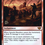 Spiteful Banditry (PRE-149S) - Tales of Middle-earth Promos Foil