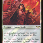Bastion Protector (40K-182★) - Warhammer 40,000 Commander Foil