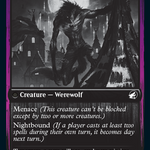 Shady Traveler // Stalking Predator (DBL-120) - Innistrad: Double Feature: (Double Faced Transform)