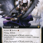 Archangel of Wrath (DMU-384) - Dominaria United: (Extended Art)