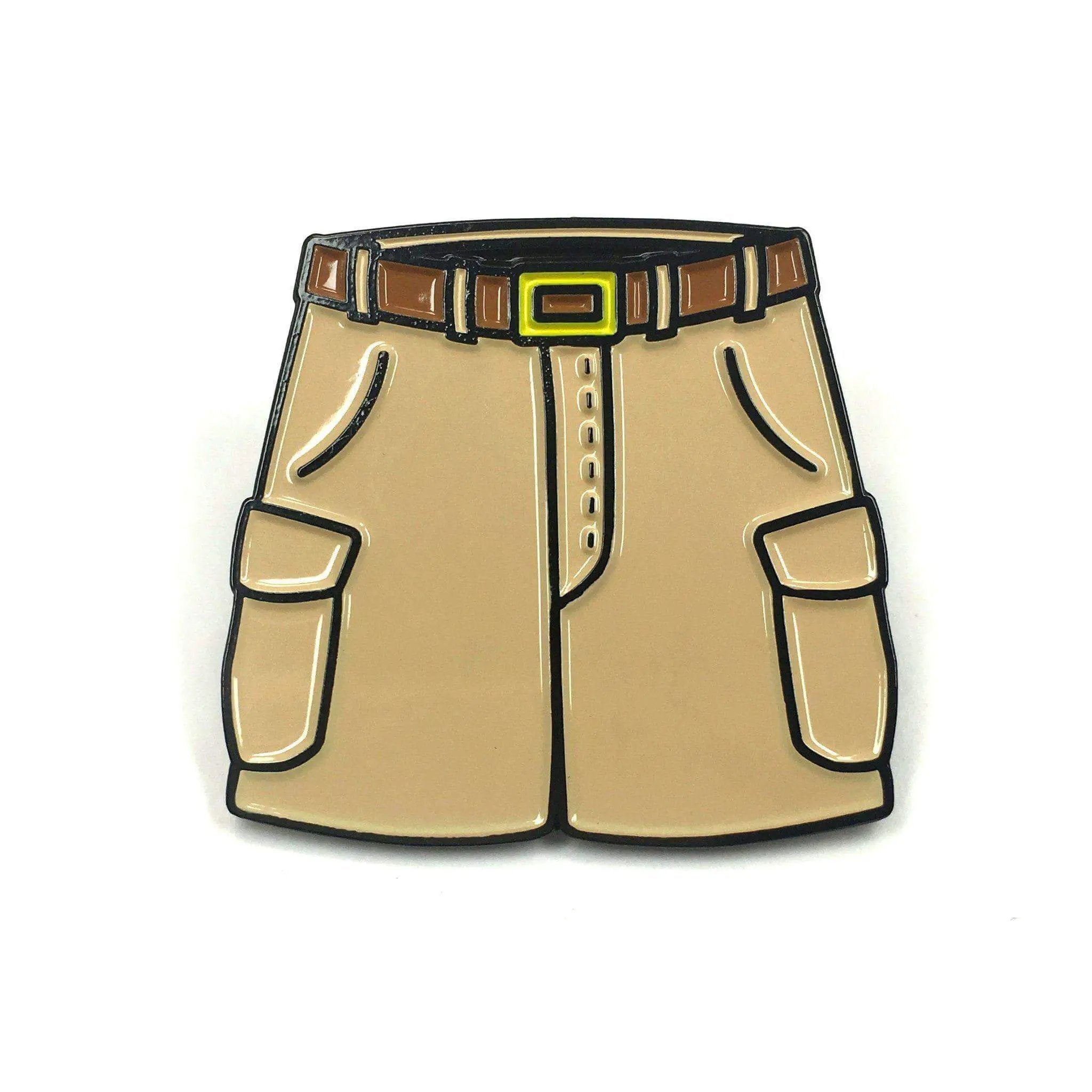 Cargo Shorts Pin by Kolorspun