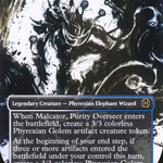 Malcator, Purity Overseer (ONE-320) - Phyrexia: All Will Be One: (Showcase) (Borderless)
