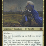 Galea, Kindler of Hope (AFC-001) - Forgotten Realms Commander Display Commanders Etched Foil