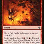 Fiery Fall (AC2-047) - Archenemy: Nicol Bolas