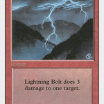 Lightning Bolt (3ED-) - Revised Edition