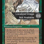 Fungusaur (4BB-) - Fourth Edition Foreign Black Border