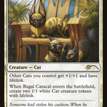 Regal Caracal (SLD-023) - Secret Lair Drop Foil