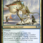 Galloping Lizrog (RNA-175) - Ravnica Allegiance