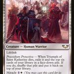 Triumph of Saint Katherine (40K-017) - Warhammer 40,000 Commander: (miracle)
