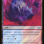 Swiftwater Cliffs (40K-296★) - Warhammer 40,000 Commander Foil