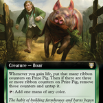 Prize Pig (LTC-126) - Tales of Middle-earth Commander: (Extended Art)