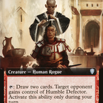 Humble Defector (CMR-667) - Commander Legends: (Extended Art)