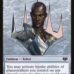 Teferi, Temporal Archmage Emblem (C14-034) - Commander 2014 Tokens