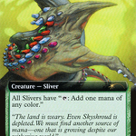 Gemhide Sliver (SLD-648) - Secret Lair Drop: (Extended Art) Foil