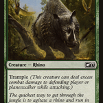 Stampeding Rhino (W17-029) - Welcome Deck 2017
