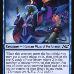 Wizards of the _____ (UNF-064) - Unfinity
