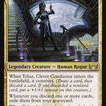 Toluz, Clever Conductor (PPSNC-228P) - Streets of New Capenna Promos