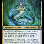 Tatyova, Benthic Druid (CMM-358) - Commander Masters
