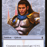 Gideon, Ally of Zendikar Emblem (BFZ-012) - Battle for Zendikar Tokens