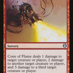 Cone of Flame (DDG-075) - Duel Decks: Knights vs. Dragons