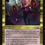Urza, Chief Artificer (BRC-040) - The Brothers' War Commander Etched Foil