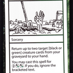 Graveyard Dig (CMB1-092) - Mystery Booster Playtest Cards 2021