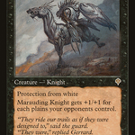 Marauding Knight (INV-110) - Invasion
