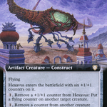 Hexavus (Extended Art) (BRC-061) - The Brothers' War Commander: (Extended Art)