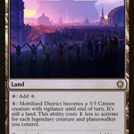 Mobilized District (DMC-218) - Dominaria United Commander